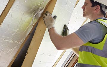East Bank loft insulation